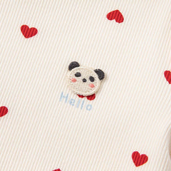 Dave&Bella Kids Girls Versatile Turtle Breathable Cotton Long Sleeve T-shirts Tops