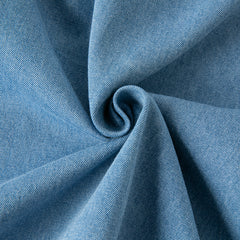 Dave&Bella Kids Girls Autumn Denim Blue Cotton Cape Collar Casual A-line Dress