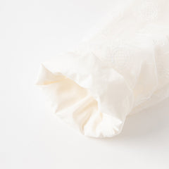 Dave&Bella Toddler Girls Autumn Elegant Chinese Style Beige Mesh A-line Dress