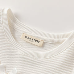 Dave&Bella Toddler Girls Autumn Classic Beige Mesh Princess Dress