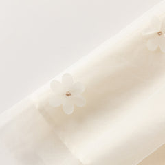 Dave&Bella Toddler Girls Autumn Classic Beige Mesh Princess Dress