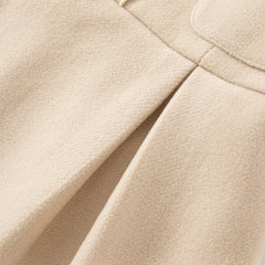 Dave&Bella Toddler Girls Autumn Fashion Light Khaki A-line Party Dress