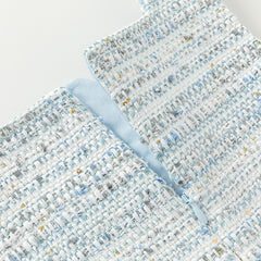 Dave&Bella Toddler Girls Autumn Noble Blue Versatile Princess Tank Dress