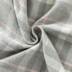 Dave&Bella Toddler Girls Autumn Light Grey Plaid Sleeveless A-line Tank Dress