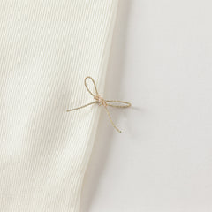 Dave&Bella Kids Girls Autumn White/Black Versatile Footed Tights Leggings