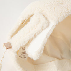 Dave&Bella Boys Autumn/Winter Beige Adjustable Padded Dome Baseball Caps Hats