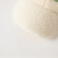 Dave&Bella Boys Autumn/Winter Beige Adjustable Padded Dome Baseball Caps Hats