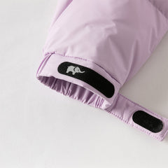 Dave&Bella Kids Girls/Boys Winter Outdoor Mid-length Fur-trimmed Hooded Down Coats
