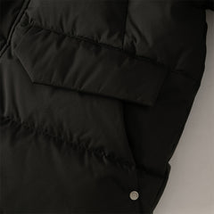 Dave&Bella Kids Girls/Boys Winter Outdoor Mid-length Fur-trimmed Hooded Down Coats