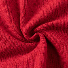 Dave&Bella Kids Girls Adorable Red Cozy Christmas Knit Pullover Sweaters Tops