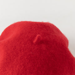 Dave&Bella Toddler Girls Charming Red Versatile Soft Pure Wool Berets