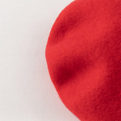 Dave&Bella Toddler Girls Charming Red Versatile Soft Pure Wool Berets