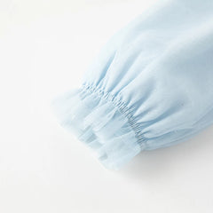 Dave&Bella Toddler Children Girls Spring Sweet Mesh Princess Dress(wallet bag)