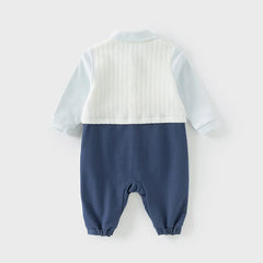 Dave&Bella Baby Boys Spring Newborn Cute Outfit Rompers