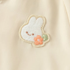 Dave&Bella Girls Toddler khaki Hooded Trench Jacket