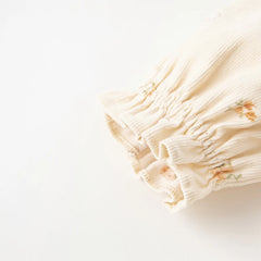 Dave&Bella Toddler Girls Spring Cotton Floral Print Sweet Dress(wallet bag)