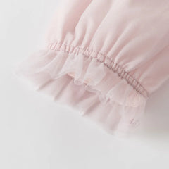 Dave&Bella Toddler Girls Cute Mesh Embroidery Princess Party Dress