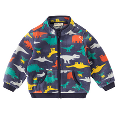 Dave&Bella Toddler Boys’ Fleece Jacket – Autumn 2025 New Release “Hug Jacket”