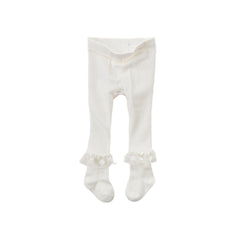 Dave&Bella Girls Autumn Sweet Mesh Lace Footed Tights Leggings