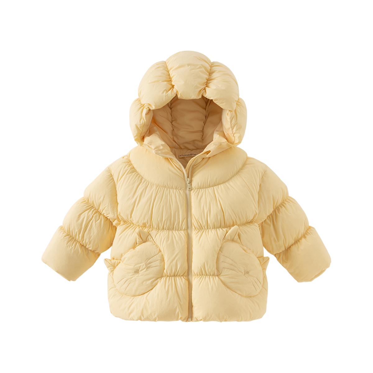 Dave&Bella Toddler Girls Winter Adorable Outdoor Windproof Outwear Hooded Down Coats