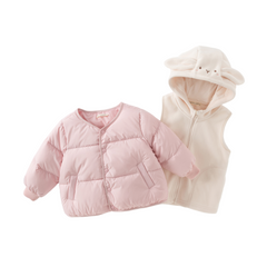 Dave&Bella Toddler Girls/Boys Winter Versatile Outwear Two-pieces Down Coats Sets