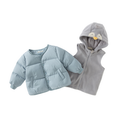 Dave&Bella Toddler Girls/Boys Winter Versatile Outwear Two-pieces Down Coats Sets