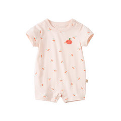 Dave&Bella Baby Girls/Boys Summer Playul Prints Comfotable Cotton Indoor Rompers