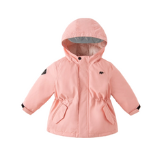 Dave&Bella Kids Girls/Boys Winter Outwear Windproof Hooded Cozy Padded Down Coats