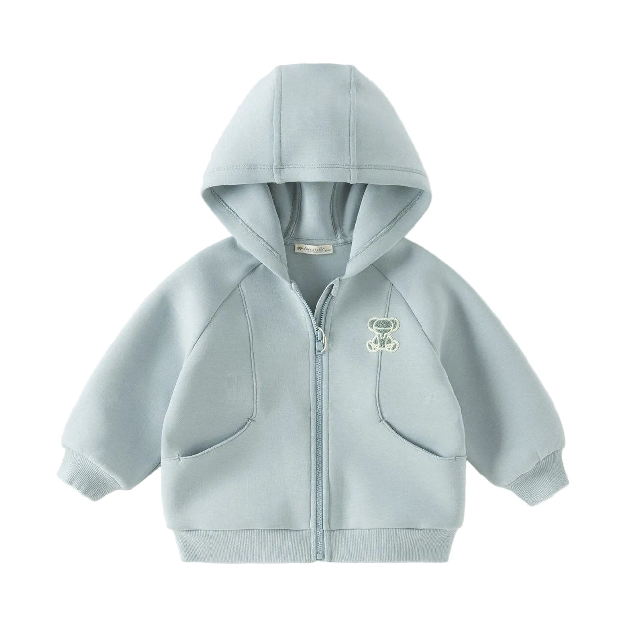 Dave&Bella Toddler/Kids Girls/Boys Multi-color Versatile Soft Long Sleeve Hooded Coats