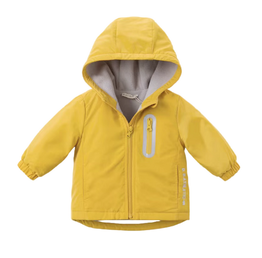 Dave&Bella Toddler/Kids Unisex Outdoor Multicolor Hooded Coat — Windproof & Insulated