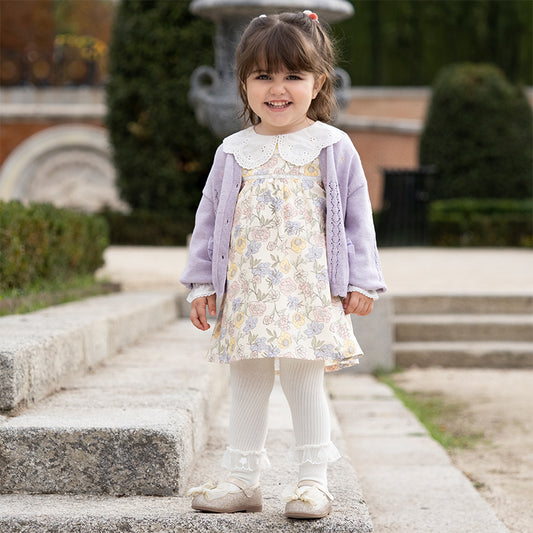 Dave&Bella Toddler Baby Girls Floral Princess Dress