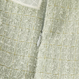 Dave&Bella Toddler Girls Delicate Grey Green A-line Party Mesh Dress