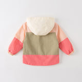 Dave&Bella Girls Kids Zipper Outwear Hoodie Coats