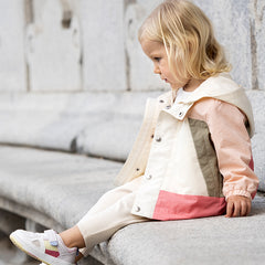 Dave&Bella Children Spring Autumn Zipper Hoodie Outwear