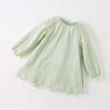 Dave&Bella Kids Girls Fresh Green Mesh Princess Dress(wallet bag)