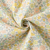 Dave&Bella Toddler Girls Cute Floral Lightweight Cotton A-line Dress(wallet bag)