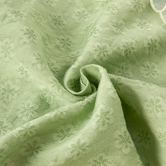 Dave&Bella Toddler Girls Autumn Classic Green Chinese Style Dress