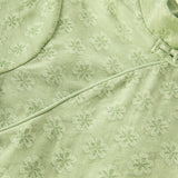 Dave&Bella Toddler Girls Classic Green Chinese-style A-line Dress
