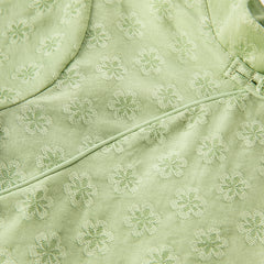 Dave&Bella Toddler Girls Autumn Classic Green Chinese Style Dress