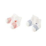 Dave&Bella Children Boys/Girls Summer Soft Lightweight Casual Short Socks[Pack of 2]