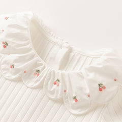 Dave&Bella Baby Girl Spring Long Sleeve Cotton Top