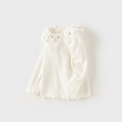 Dave&Bella Baby Girl Spring Long Sleeve Cotton Top