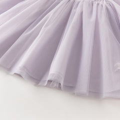 Dave&Bella Toddler Girls Noble Mesh Fashion Princess Mesh Dresses
