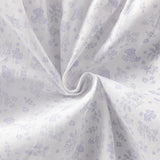 Dave&Bella Toddler Girls Stylish Grey Purple Floral Print Mesh Party Dress
