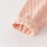 Dave&Bella Toddler Girls Light Pink Soft Knit Sweater Mesh A-line Princess Dress