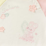 Dave&Bella Toddler Girls Classic Beige Cartoon Print A-line Dress