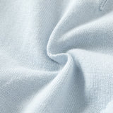 Dave&Bella Toddler Girls Gentle Light Blue Knit Sweater Mesh Princess Dress