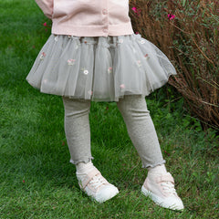 Dave & Bella Girls Baby Mesh Leggings