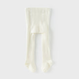 Dave&Bella Toddler Girls Beige/Grey Sweet Footed Tights Leggings