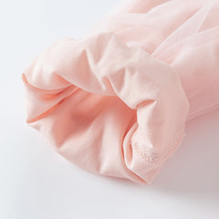 Dave & Bella Baby Girl Embroidered Mesh Princess Dress